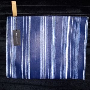 Banana Republic Blue Striped Handbag